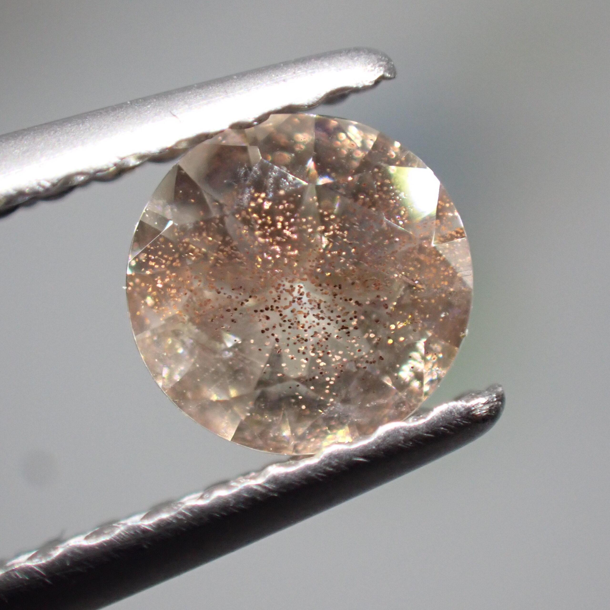 キラキラ☆オレゴンサンストーン 0.363ct | 宝石つむり