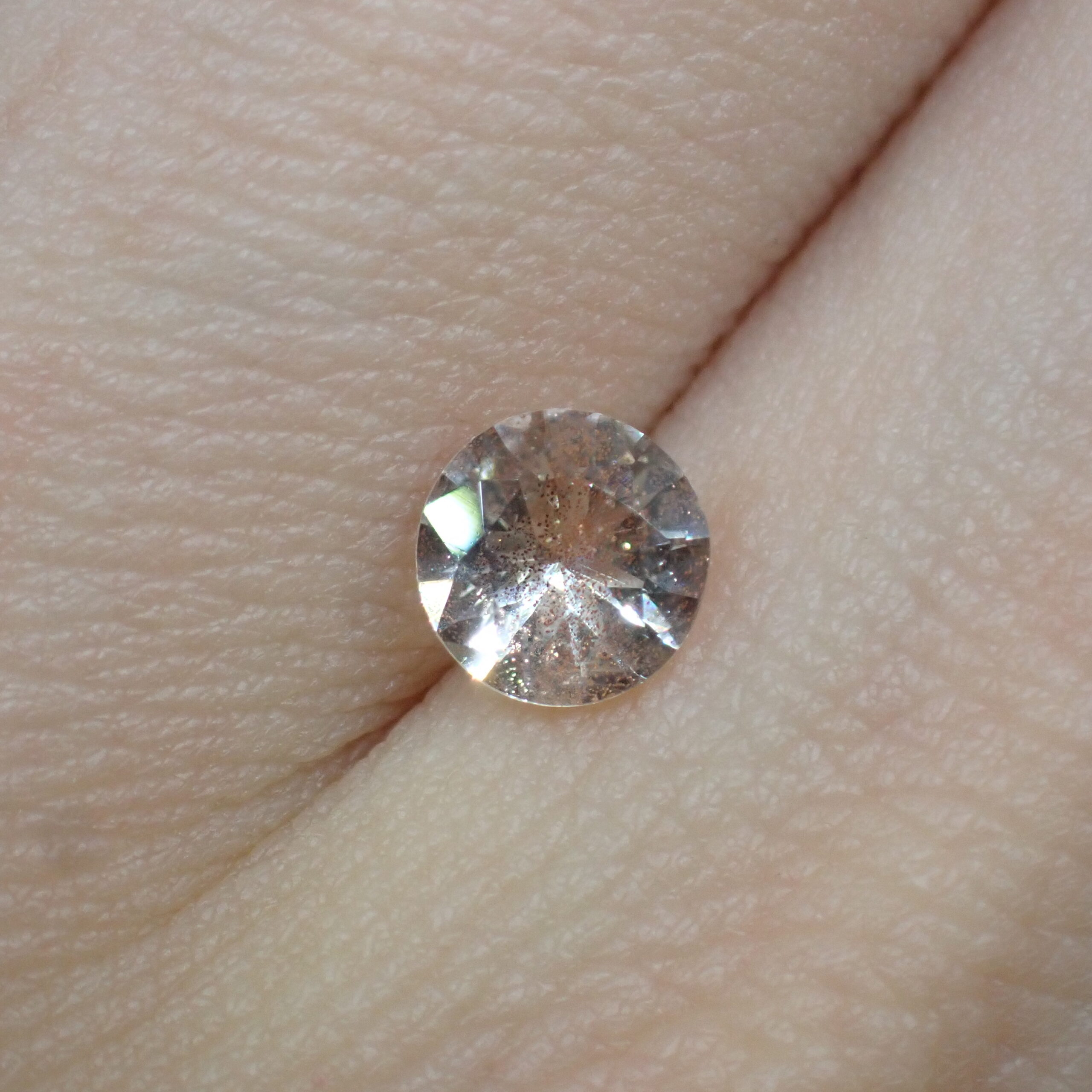 キラキラ☆オレゴンサンストーン 0.363ct | 宝石つむり