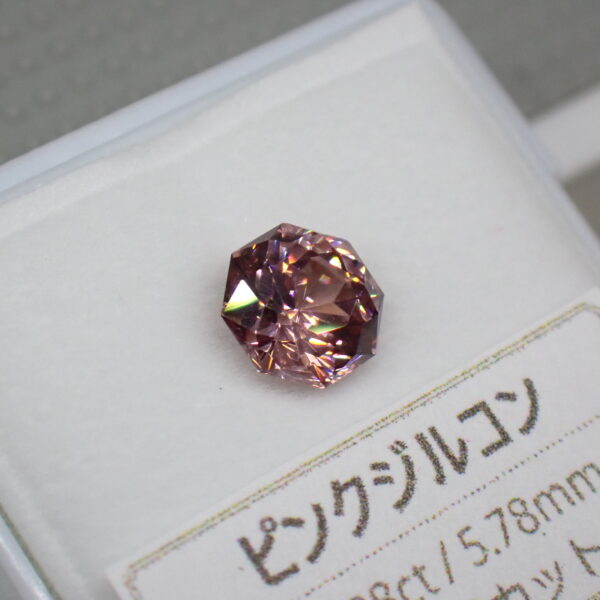 シックな大人ピンク☆ピンクジルコン 1.228ct | 宝石つむり
