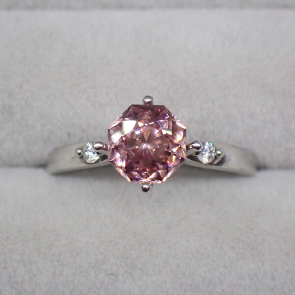 シックな大人ピンク☆ピンクジルコン 1.267ct | 宝石つむり